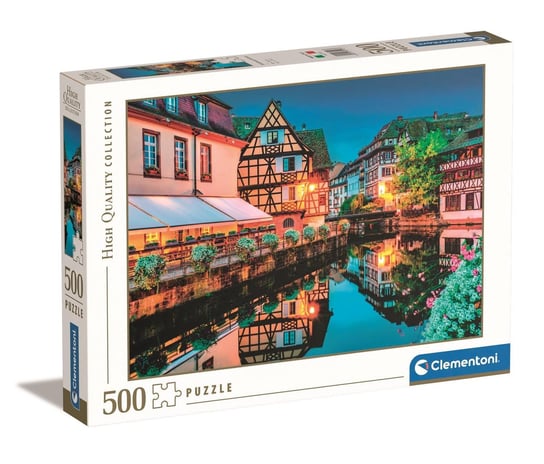 Clementoni, Puzzle HQ Strasbourg Old Town, 500 el. Clementoni