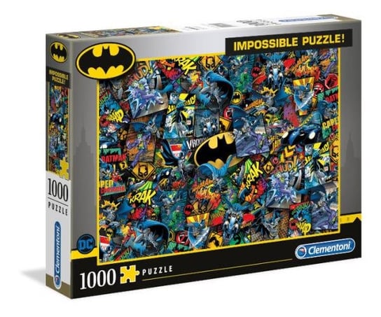 Clementoni, puzzle, Impossible Batman, 1000 el. Clementoni