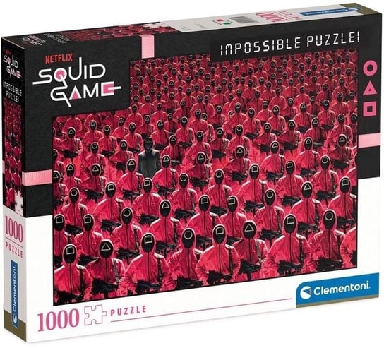 Clementoni, puzzle, Impossible Netflix Squid Game, 1000 el. Clementoni