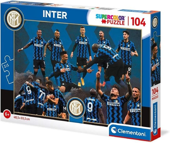 Clementoni, puzzle, Inter FC, 104 el. Clementoni