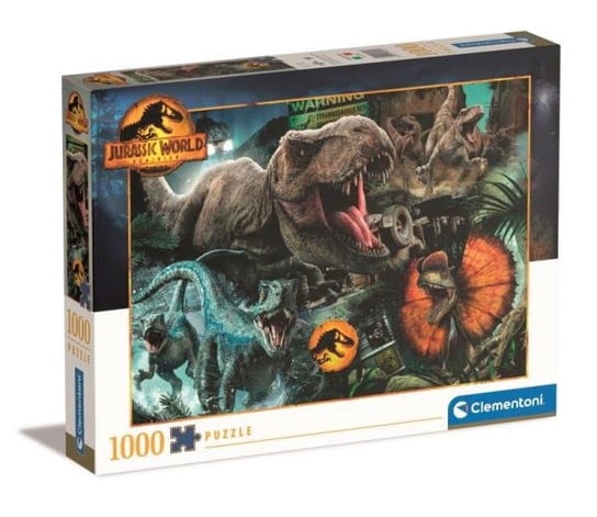 Clementoni, puzzle, Jurassic World, 1000 el. Clementoni