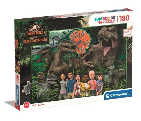 Clementoni, puzzle, Jurassic World, 180 el. Clementoni