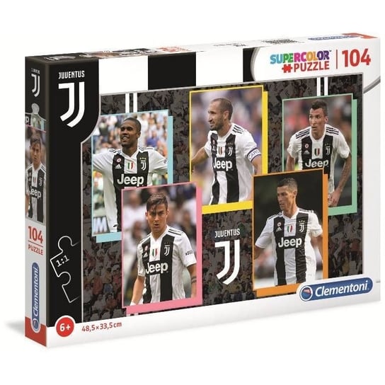 Clementoni, puzzle, Juventus 3, 104 el. Clementoni