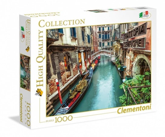 Clementoni, puzzle, Kanał w Wenecji, 1000 el. Clementoni