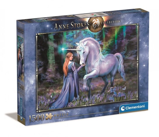 Clementoni, puzzle, Kolekcja Anne Stokes Bluebell Wood, 1500 el. Clementoni