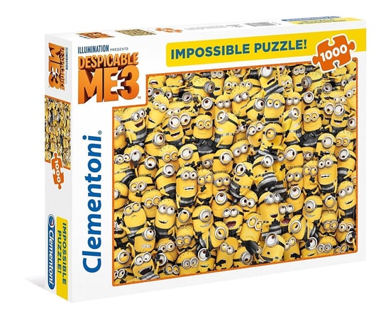 Clementoni, puzzle, kolekcja Minionki, 1000 el. Clementoni