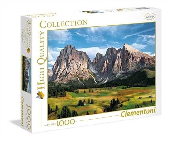 Clementoni, puzzle, Koronacja Alp, 1000 el. Clementoni