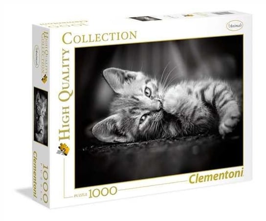 Clementoni, puzzle, Kotek, 1000 el. Clementoni
