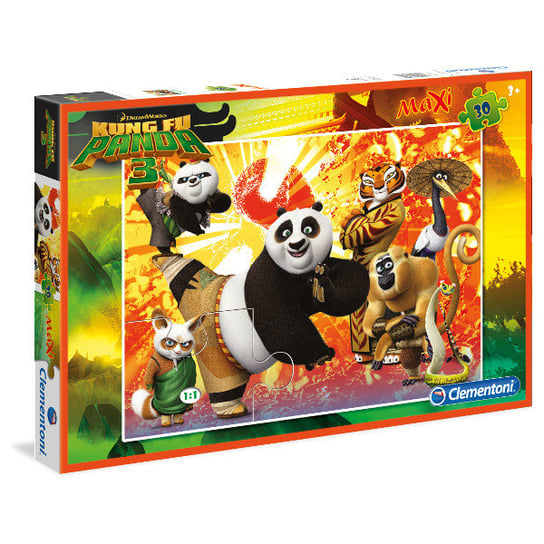 Clementoni, puzzle, Kung Fu Panda, 30 el. Clementoni