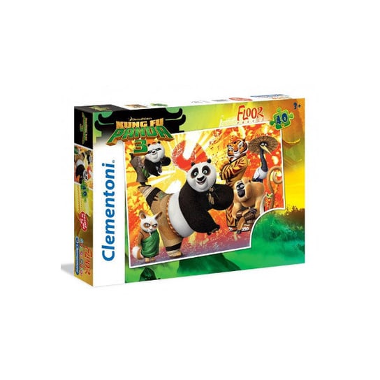Clementoni, puzzle, Kung Fu Panda, 40 el. Clementoni