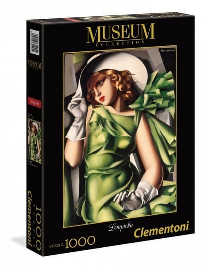 Clementoni, puzzle, Lempicka: Młoda dziewczyna, 1000 el. Clementoni