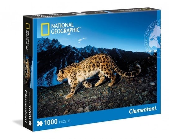 Clementoni, puzzle, Leopard, 1000 el. Clementoni