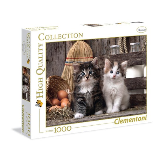 Clementoni, puzzle, Lovely Kittens, 1000 el. Clementoni
