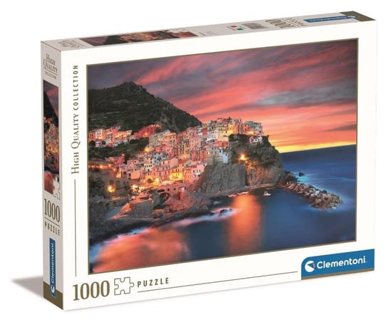 Clementoni, puzzle, Manarola, 1000 el. Clementoni
