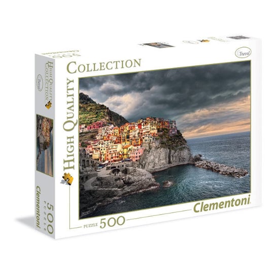 Clementoni, puzzle, Manarola, 500 el. Clementoni