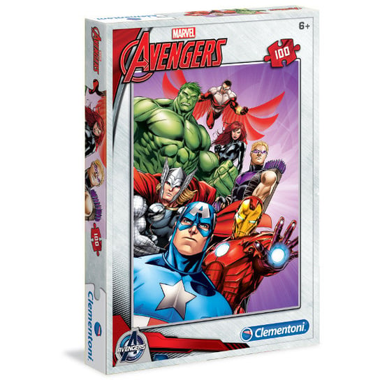 Clementoni, puzzle, Marvel, Avengers, 100 el. Clementoni