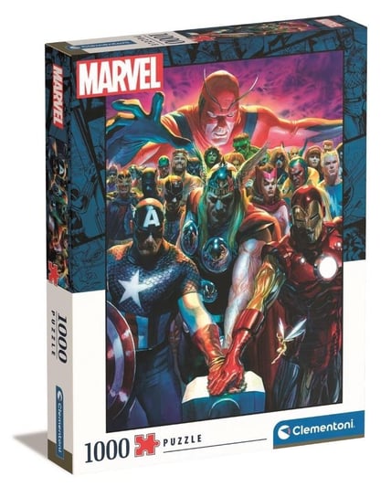 Clementoni, puzzle, Marvel, Avengers, 1000 el. Clementoni