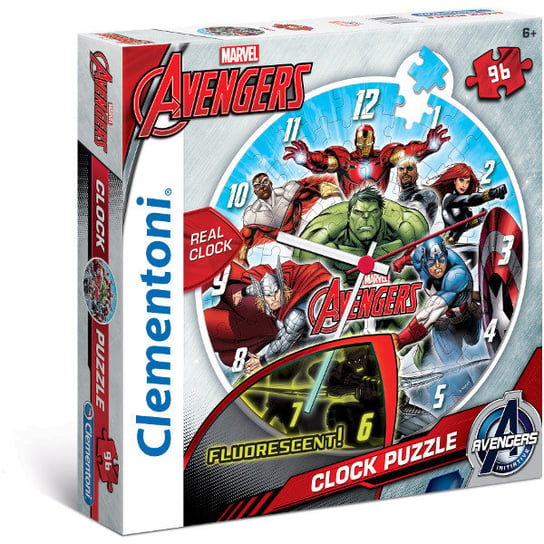Clementoni, puzzle, Marvel, Avengers, Zegar Avengers, 96 el. Clementoni