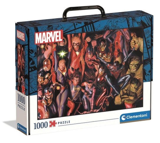 Clementoni, puzzle, Marvel - Bohaterowie, 1000 el. Clementoni