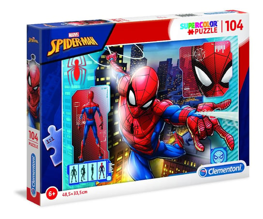 Clementoni, puzzle, Marvel, Spider-Man, 104 el. Clementoni