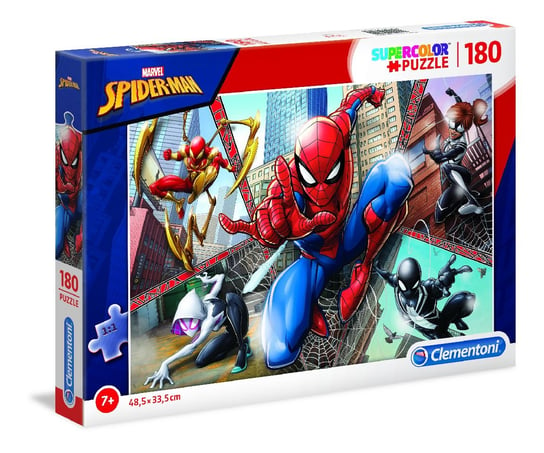 Clementoni, puzzle, Marvel, Spider-Man, 180 el. Clementoni