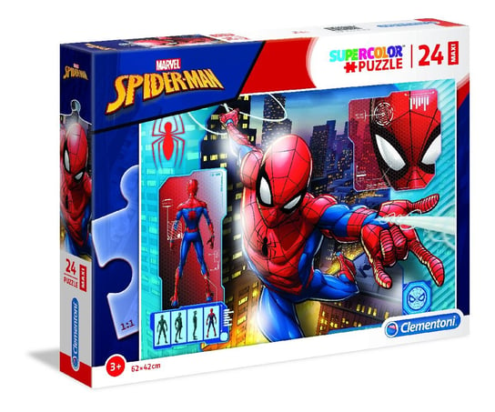 Clementoni, puzzle, Marvel, Spider-Man, 24 el. Clementoni