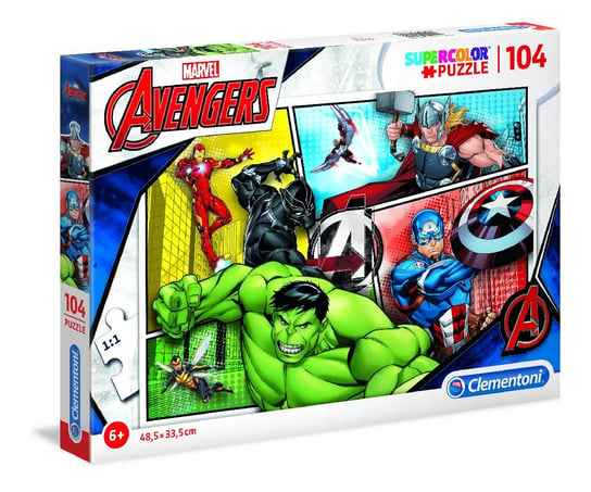 Clementoni, puzzle, Marvel, The Avengers, 104 el. Clementoni