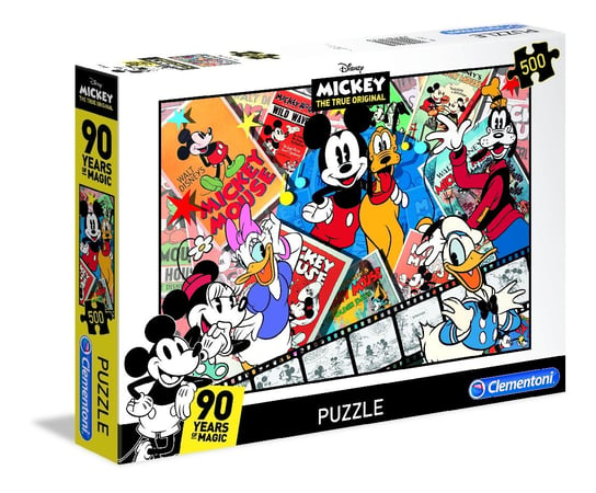 Clementoni, puzzle, Mickey, 500 el. Clementoni