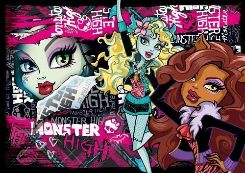 Clementoni, puzzle, Monster High, 104 el. Clementoni