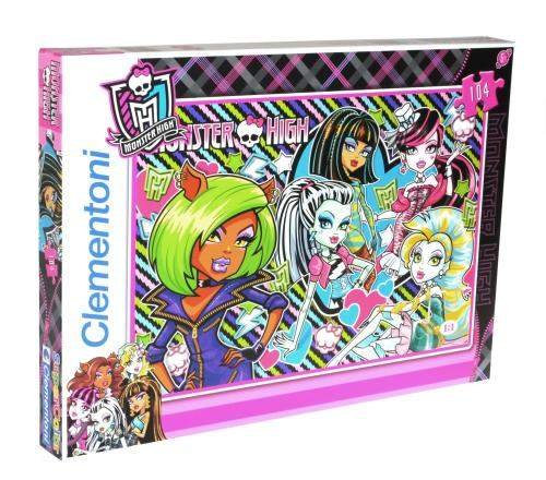 Clementoni, puzzle, Monster High, Perfectly Imperfect, 104 el. Clementoni