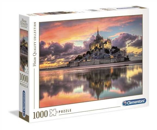 Clementoni, puzzle, Mont Saint-Michel, 1000 el. Clementoni