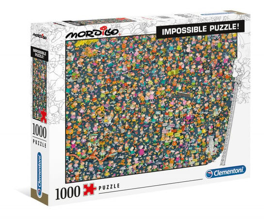 Clementoni, puzzle, Mordillo Impossible, 1000 el. Clementoni