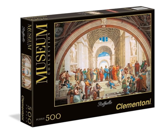 Clementoni, puzzle, Museum Collection Rafaello Scuola Di Atene, 500 el. Clementoni