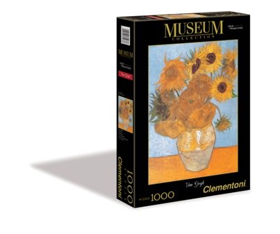 Clementoni, puzzle, Museum Collection Sunflowers, 1000 el. Clementoni