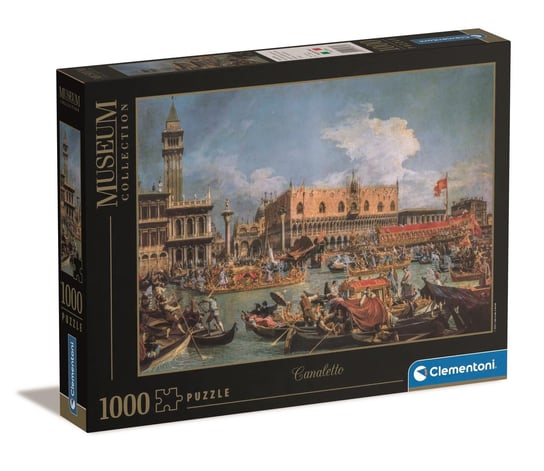 Clementoni, Puzzle Musseum Canaletto, 1000 el. Clementoni
