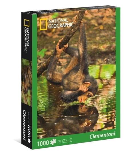 Clementoni, puzzle, National Geographic Chimpanzee, 1000 el. Clementoni