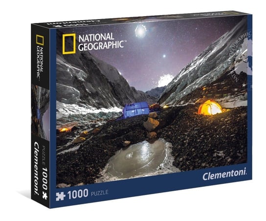 Clementoni, puzzle, National Geographic Everest Camp, 1000 el. Clementoni