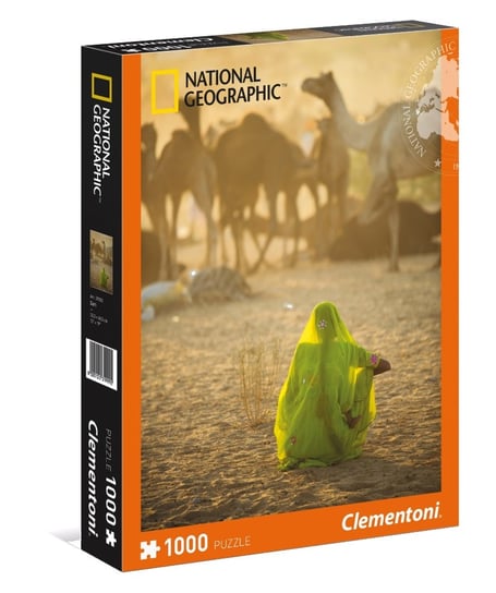 Clementoni, puzzle, National Geographic Sari, 1000 el. Clementoni