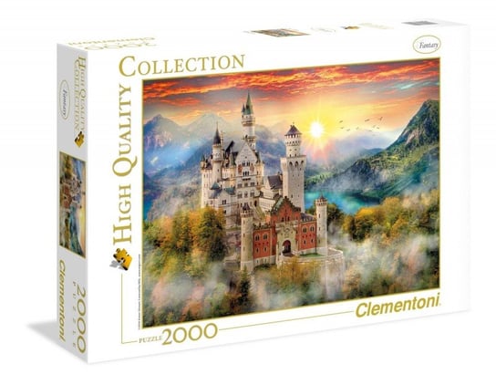 Clementoni, puzzle, Neuschwanstein, 2000 el. Clementoni