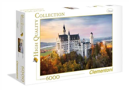 Clementoni, puzzle, Neuschwanstein, 6000 el. Clementoni
