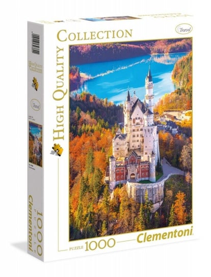 Clementoni, puzzle, Neuschwastein, 1000 el. Clementoni