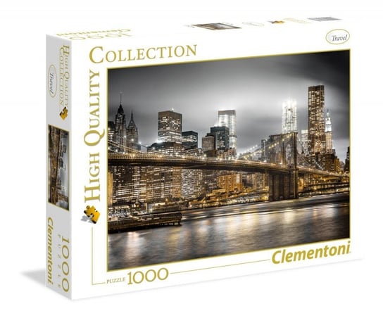Clementoni, puzzle, Nowy Jork, 1000 el. Clementoni
