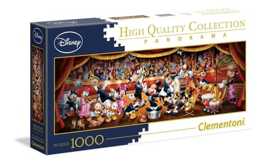 Clementoni, puzzle, Panorama collection Disney orkiestra, 1000 el. Clementoni