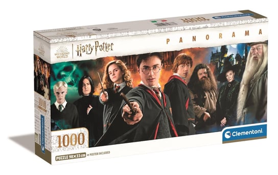 Clementoni, Puzzle, Panorama Compact Box, Harry Potter, 1000 el. Clementoni