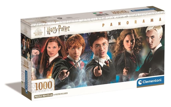 Clementoni, Puzzle, Panorama Compact Box, Harry Potter, 1000 el. Clementoni