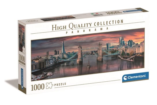 Clementoni, Puzzle, Panorama High Quality, Across the River Thames, 1000 el. Clementoni