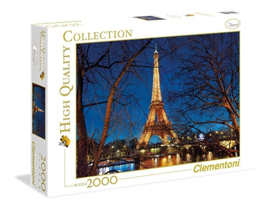 Clementoni, puzzle, Paris, 2000 el. Clementoni