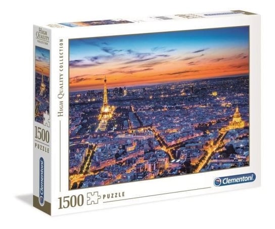 Clementoni, puzzle, Paryż, 1500 el. Clementoni