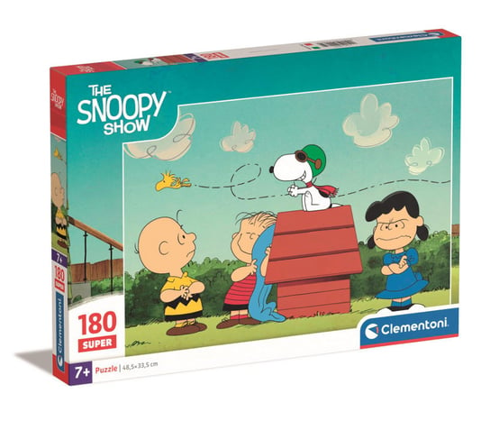 Clementoni Puzzle Peanuts, 180 el. Snoopy