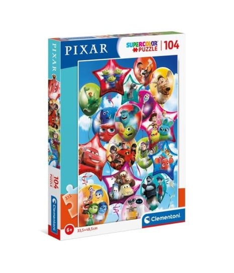 Clementoni, puzzle, Pixar Party, 104 el. Clementoni